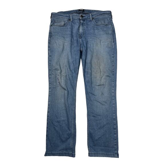 PAIGE Federal Slim Fit Straight Stretch Jeans FLAW Medium Wash Mens 36x29 - Picture 1 of 7